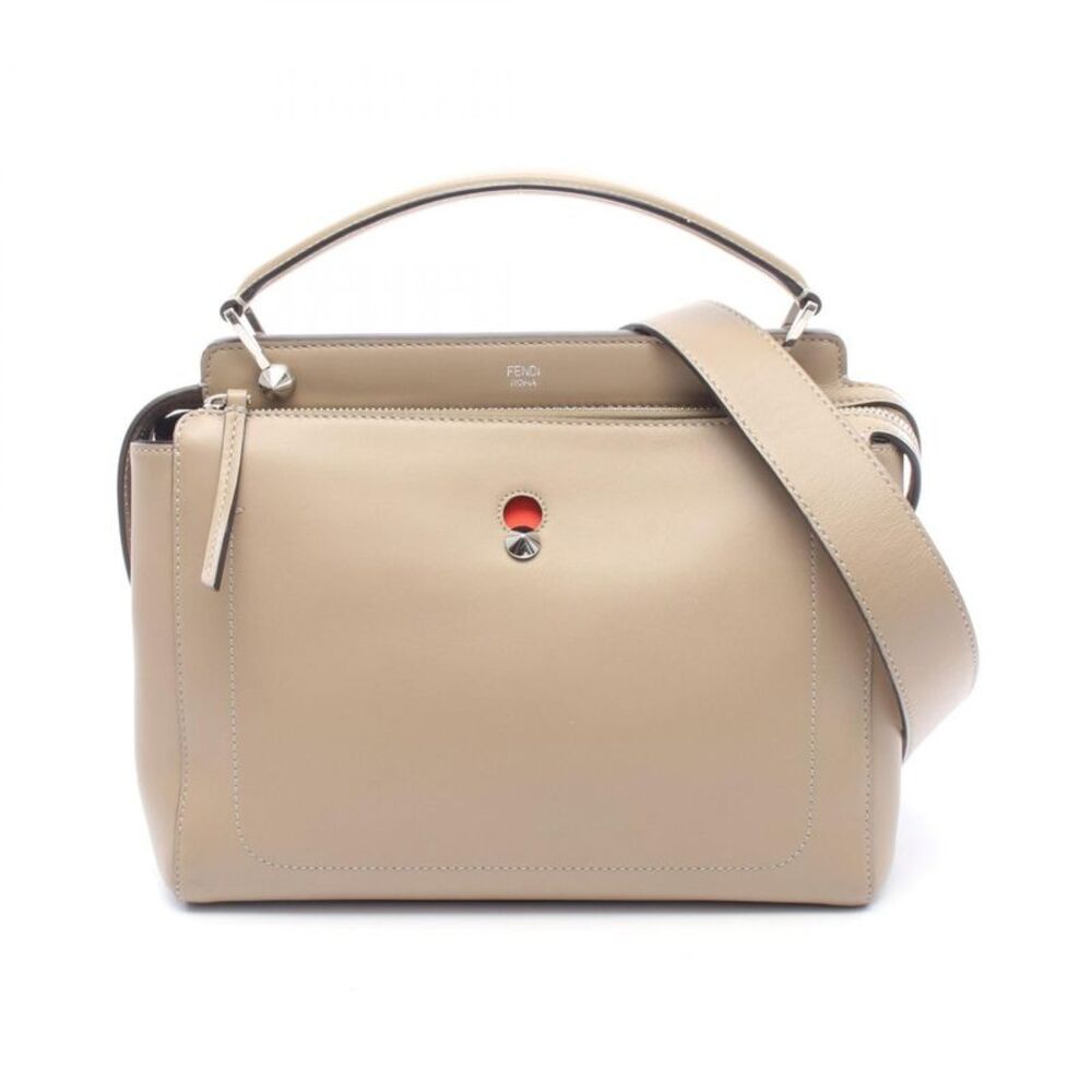 Fendi DOT COM leather handbag
